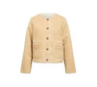 OBJECT Veste mi-saison 'OBJCula' beige / blanc, Taille L