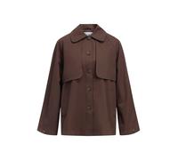 OBJECT Veste mi-saison 'OBJPaula' brun foncé, Taille S