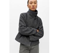 OBJECT Veste mi-saison 'OBJRiki' gris chiné / noir, Taille XXL