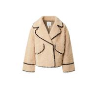 OBJECT Veste mi-saison 'OBJShiren' beige / noir, Taille S