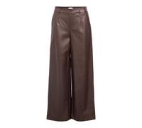 Object Wide Coated Pant Objmelba Lisa Noos Pantalon revêtement Large, Phoque, 42 Femmes