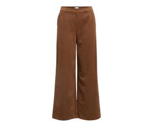Object Wide Pant Objfenja Lisa MW Pantalon Large Noos, Rawhide, 36 Femmes