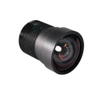 Objectif 100 degrés sans Distorsion 12MP M12, 1/2 Pouces F2.6 avec Filtre IR 650nm for caméra AHD IP USB, caméras de Sport d'action