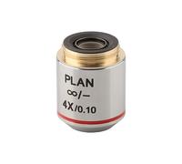 Objectif 195 microscope 4 x 10 x 20 x microscope en métal 195 images claires avec contraste amélioré, ce qui est crucial pour une microscopie de haute qualité (4X)