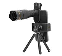 Objectif 32X pour Téléphone, Objectif de Télescope HD à Double Réglage, Objectif D'appareil Photo à Clipser avec TéléObjectif HD, Grand Angle et