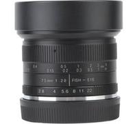Objectif 7artisans 7.5mm F / 2.8 Fisheye à 180 ° grand angle pour objectifs Canon EF-M