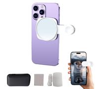 Objectif à effet miroir - Capturez instantanément de superbes réflexions, kit de clip de réflexion pour appareil photo de smartphone (1 pièce, blanc B)