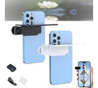 Objectif à effet miroir - Capturez instantanément de superbes réflexions, kit de clip de réflexion pour appareil photo de smartphone, réflecteur HD réglable pour appareil photo arrière pour