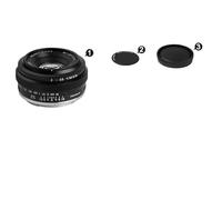 Objectif à focale Fixe Manuelle TTArtisan 25 mm F2, Compatible avec Sony E A6000 A6400, Fuji XT30 XT4 XS10 XM5, Nikon Zfc Z8 Z9 M43 et(M4/3)