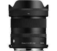 Objectif à Focale fixe Sigma DC Contemporary 15 mm f/1.4-16 Noir pour Canon RF Noir