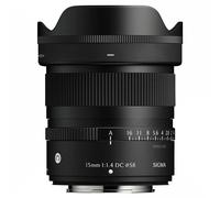 Objectif à Focale fixe Sigma DC Contemporary 15 mm f/1.4-16 Noir pour Fuji X