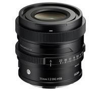 Objectif à Focale fixe Sigma DG CTP 35 mm f/2-22 Noir pour Monture Sony FE