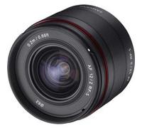 Objectif à Focale fixe ultra grand-angle Samyang AF 12 mm F2 RF-S Noir pour Canon APS-C Monture RF Noir E