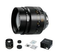 Objectif à Mise au Point Manuelle 7artisans 75 mm f/1.25 Compatible avec Les appareils Photo Leica à Monture M (Leica M240, M3, M6, M7, M8, M9, M9p, M10)