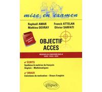 Objectif ACCES Toutes matières - Un volume - Franck Attelan - Ellipses - broché - Scolaire / Universitaire