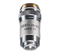 Objectif achromatique 100x/huile/1,25