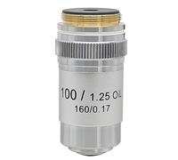 Objectif Achromatique pour Microscope Biologique 4X 10X 20X 40X 60X 100X 195mm Distance Conjuguée 160/0.17