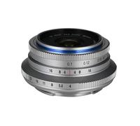 Objectif APS-C 10mm F4, Compatible avec Sony, E | Objectif cookie ultra grand-angle, monture L, MF, focale fixe, 5 lamelles, F4.0-5.6(Silver)