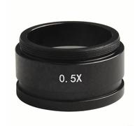 Objectif Auxiliaire Barlow 0.5X, Filetage 42mm pour Microscope(0.5X) | Pour inspection industrielle, verre traité haute , pour idéal techniciens, alliage aluminium, filetage 42mm