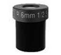 Objectif AXIS 1/2" - montage M12 - 6 mm - f/2.0 (pack de 4) - pour AXIS Q6010-E, Q6100-E 50 Hz