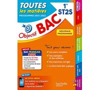 Objectif Bac - 1re ST2S Toutes les matières, BAC 2022