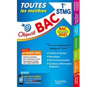 Objectif Bac 2021 Toutes les matières Term STMG
