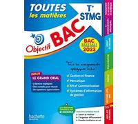 Objectif Bac 2023 - Term STMG Toutes les matières