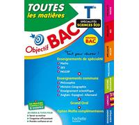 Objectif BAC 2025 - Tle Spécialités Sciences éco Toutes les matières