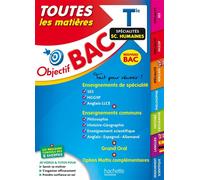 Objectif BAC 2025 – Tle Spécialités sciences humaines – Toutes les matières – Hachette Pratique