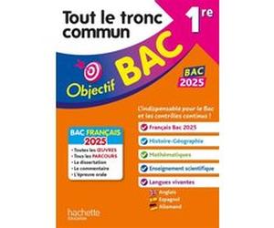 Objectif BAC 2026 1re Tout le tronc commun Arnaud Léonard (Auteur), Eric Barbazo (Auteur), Nadine Billa (Auteur), Isabelle de Lisle (Auteur), Caroline Garnier (Auteur), Michaël Salaun (Auteur), Véroni