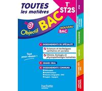 Objectif BAC 2026 - Terminale ST2S Toutes les matières