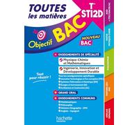 Hachette Pratique – Objectif BAC 2026 – Terminale STI2D Toutes les matières