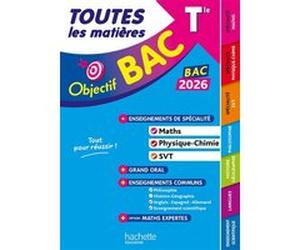Objectif BAC 2026 - Toutes les matières Tle Spé Maths-Physique-chimie - SVT + enseignements communs Philippe Rousseau (Auteur), Maxime Cauchois (Auteur), Manon Corbin (Auteur), Yohann Durand (Auteur),