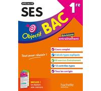 Objectif BAC 1re spécialité SES – BAC 2025 – Hachette Pratique