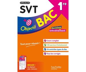 Objectif BAC 2027 - 1re spécialité SVT - Laëtitia Lefèvre - Hachette Education - broché - Scolaire / Universitaire