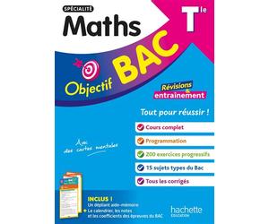 Objectif BAC 2027 - Tle spécialité Maths - Eric Barbazo - Hachette Education - broché - Scolaire / Universitaire
