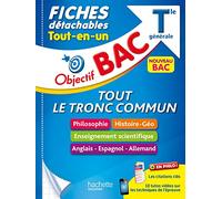 Objectif BAC Fiches détachables enseignements communs Terminale - Arnaud Leonard - Hachette Education - broché - Scolaire / Universitaire