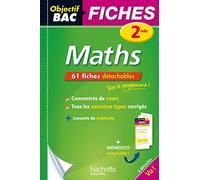 Objectif Bac Fiches détachables Maths 2nde