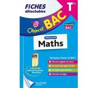 Dominique Dejean – Objectif BAC Fiches – Spécialité Maths Tle – Broché