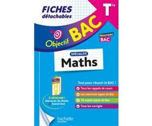 Objectif BAC Fiches - Spécialité Maths Tle Dominique Dejean (Auteur)