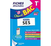 Objectif BAC Fiches - Spécialité SES Tle