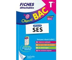 Objectif BAC Fiches - Spécialité SES Tle Olivier Thierry (Auteur), Stéphanie Mées (Auteur)