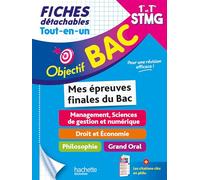 Objectif BAC Fiches Tout-en-un 1re et Term STMG – Mes épreuves finales du Bac