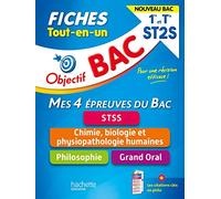 Objectif BAC Fiches Tout-en-un 1re et Tle ST2S