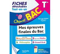 Objectif BAC Fiches Tout-en-un Tle Spé Maths + spé Physique-Chimie + Philo + Grand Oral - Isabelle De Lisle - Hachette Education - broché - Scolaire / Universitaire