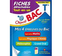 Objectif BAC Fiches Tout-en-un Tle Spécialités Maths et Physique-chimie + Philo + Grand oral