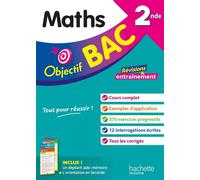 Objectif BAC Maths 2nde - Philippe Rousseau - Hachette Education - broché - Scolaire / Universitaire