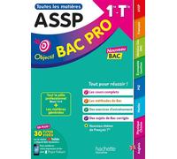 Objectif bac pro - ASSP (1re et Term) - Toutes les matières - BAC 2026 - Jérémie Garcio - Hachette Education - broché - Scolaire / Universitaire