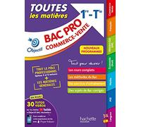 Objectif BAC PRO Métiers du commerce et de la vente (1re et Term) - Toutes les matières - Bac 2024
