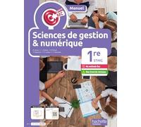 Objectif Bac Sciences de gestion et Numérique 1re STMG (manuel) - éd. 2024